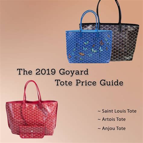 goyard prices 2017 usd|isabelle Goyard price guide.